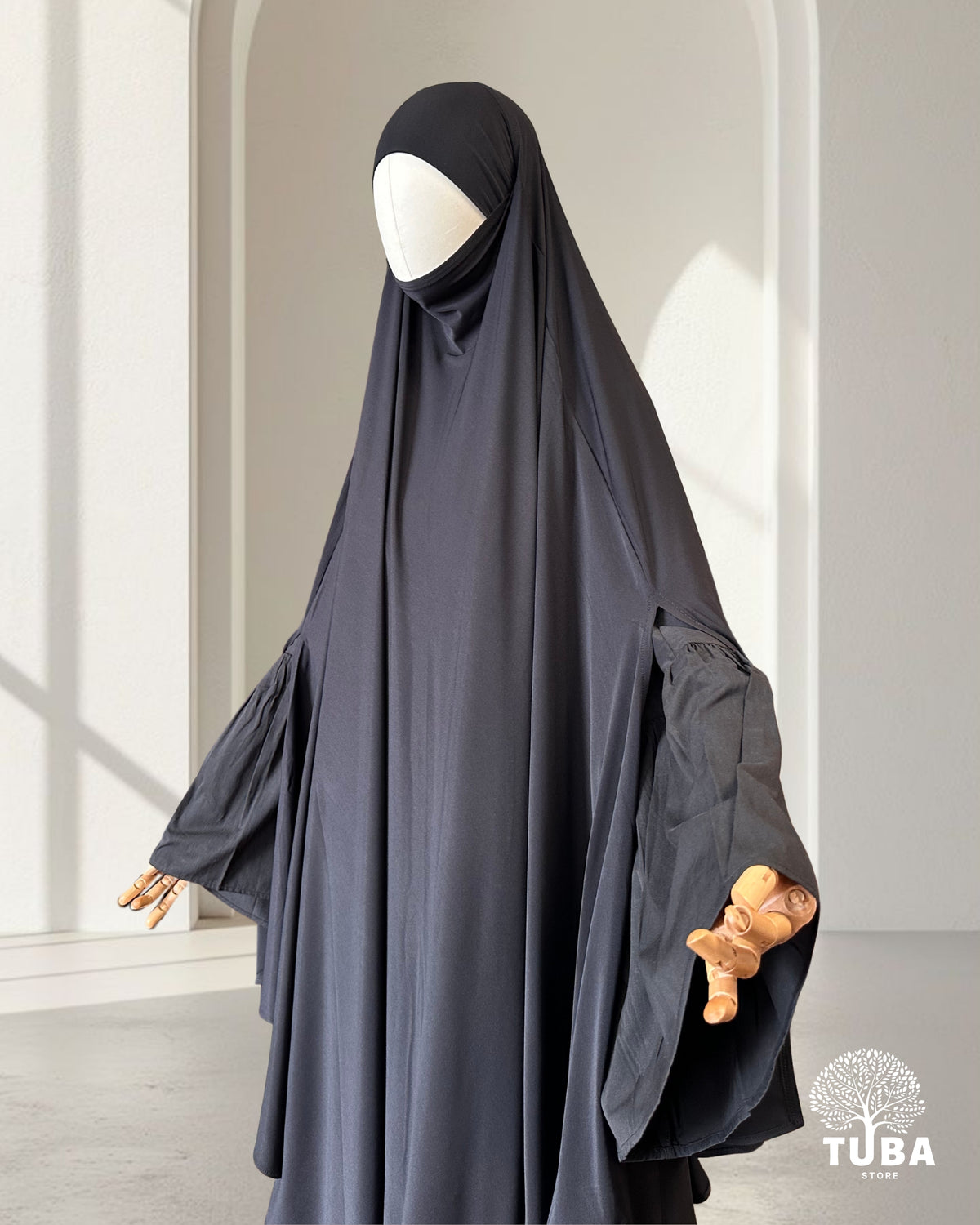 FIRDAUS XL Premium Jersey Khimar