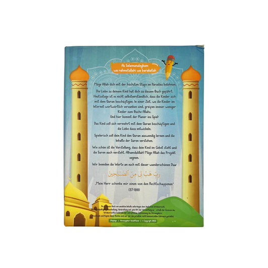 Mein Quran Planer - das ultimative islamische Geschenk für Kinder