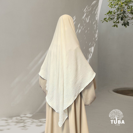 Premium Jazz Khimar Midi