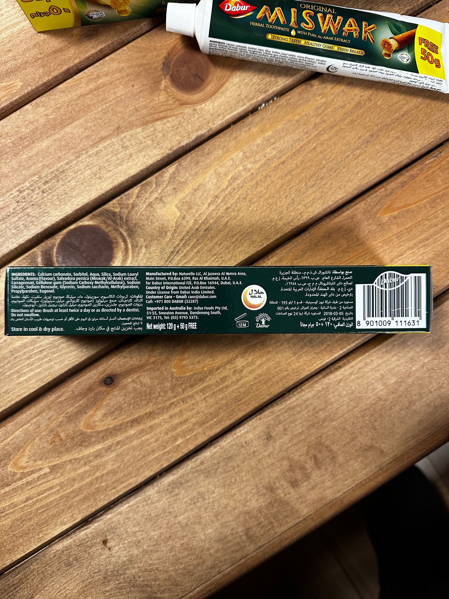 Miswak (Zahnpasta) 120g+50g