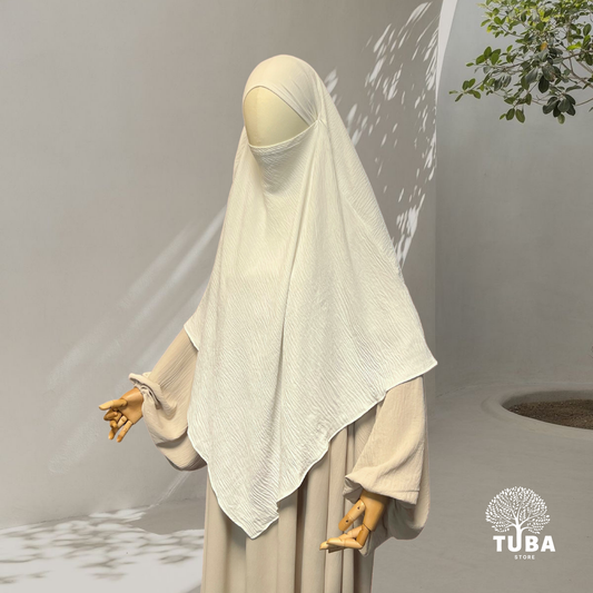 Einlagiger Premium Khimar Midi - Jazz