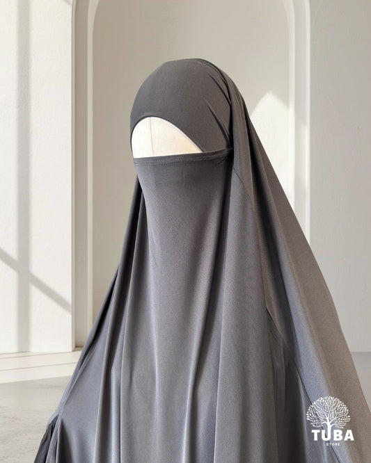 FIRDAUS XL Premium Jersey Khimar