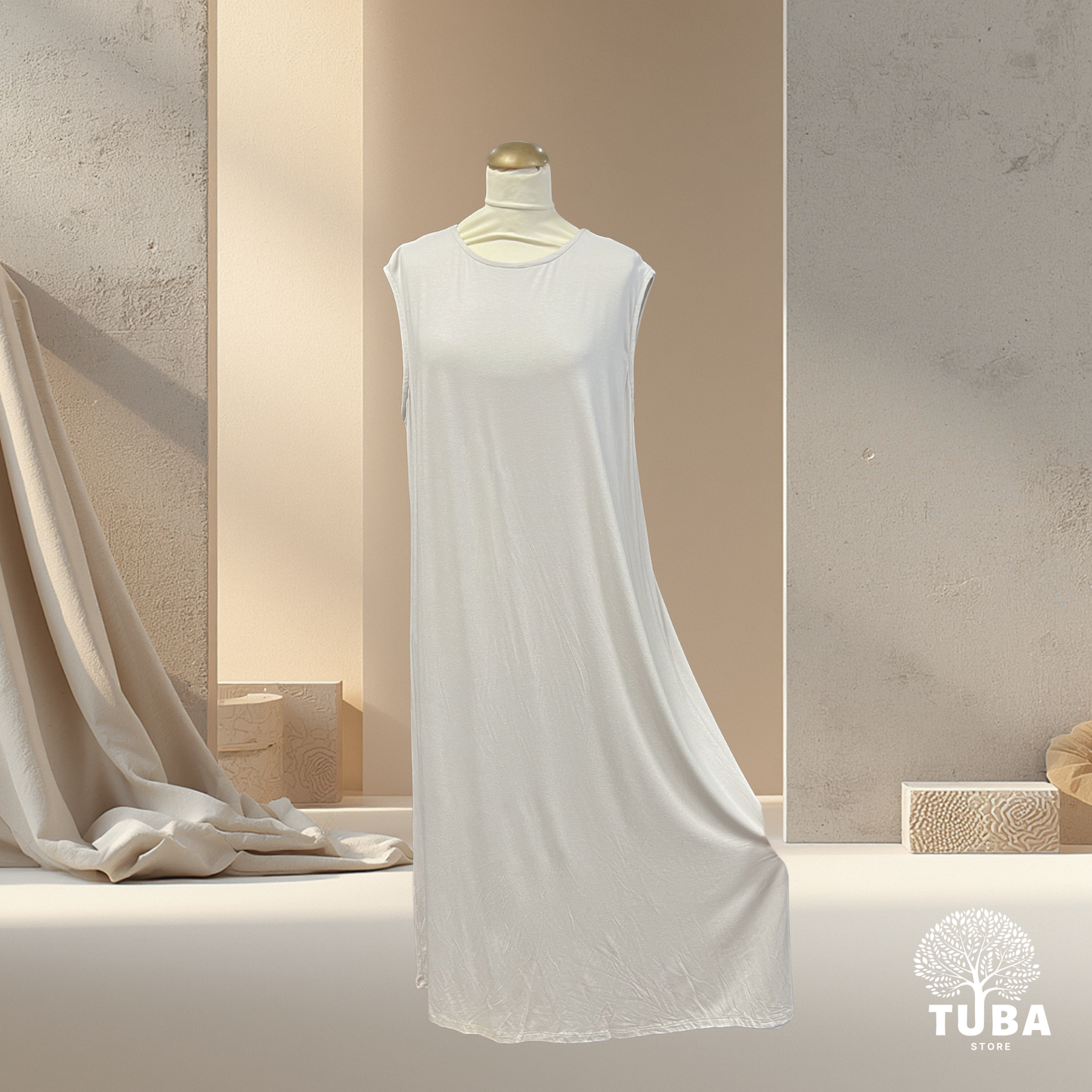 Viskose Unterkleid - 100% Atmungsaktiv