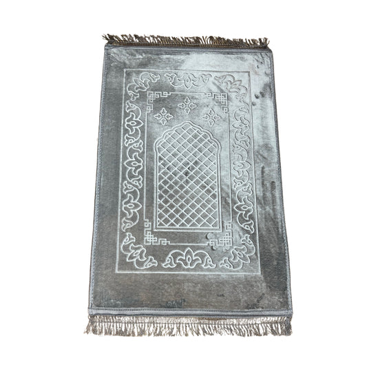 Gebetsteppich Hellgrau
