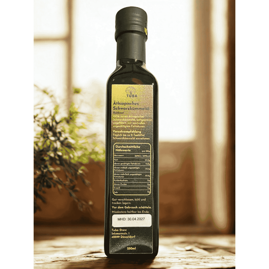 Äthiopisches Schwarzkümmelöl - Ungefiltert & Laborgeprüft