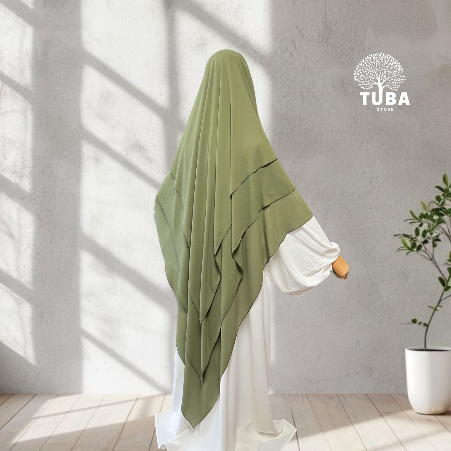 Premium Chiffon Khimar Maxi - dreilagig