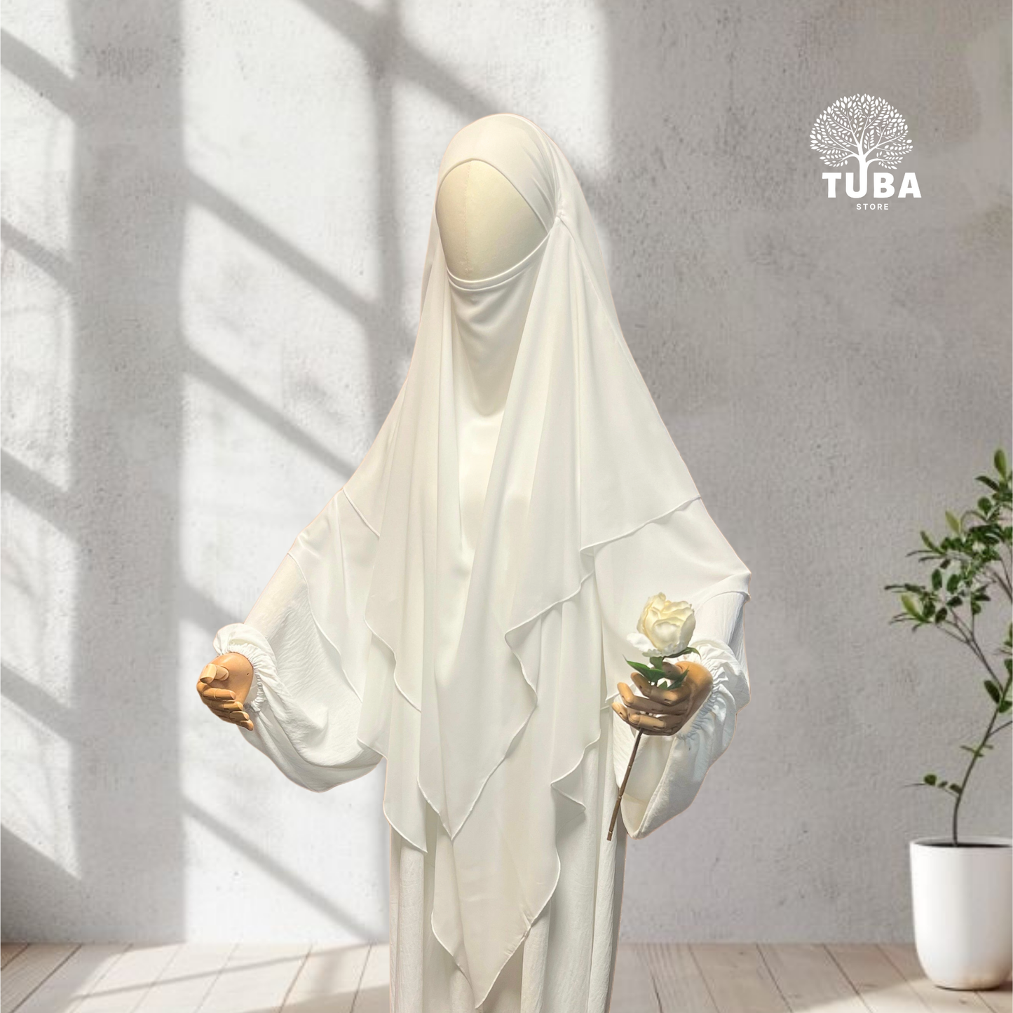 Premium Chiffon Khimar Maxi - dreilagig