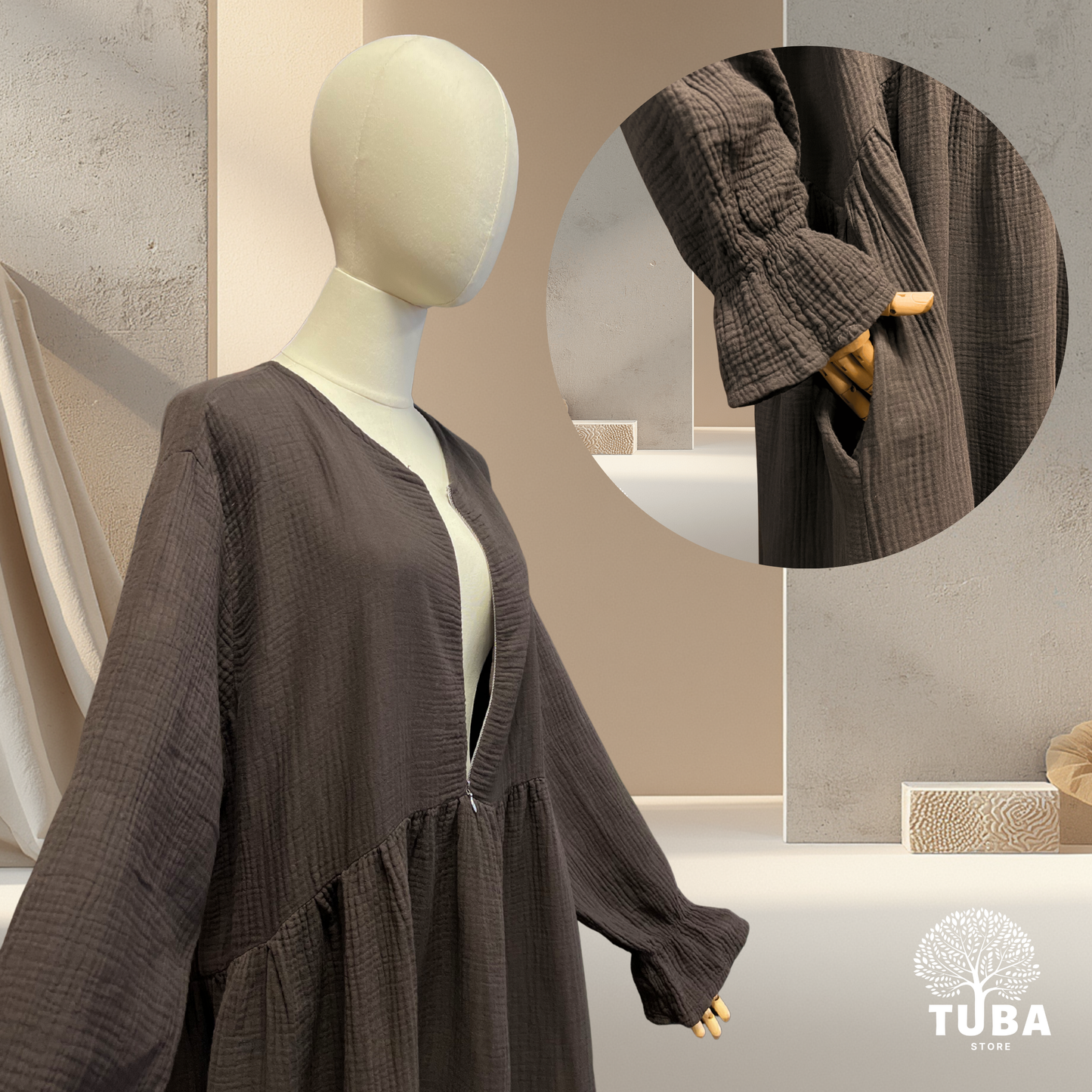 Musselin Stillabaya Maryam - 100% Baumwolle