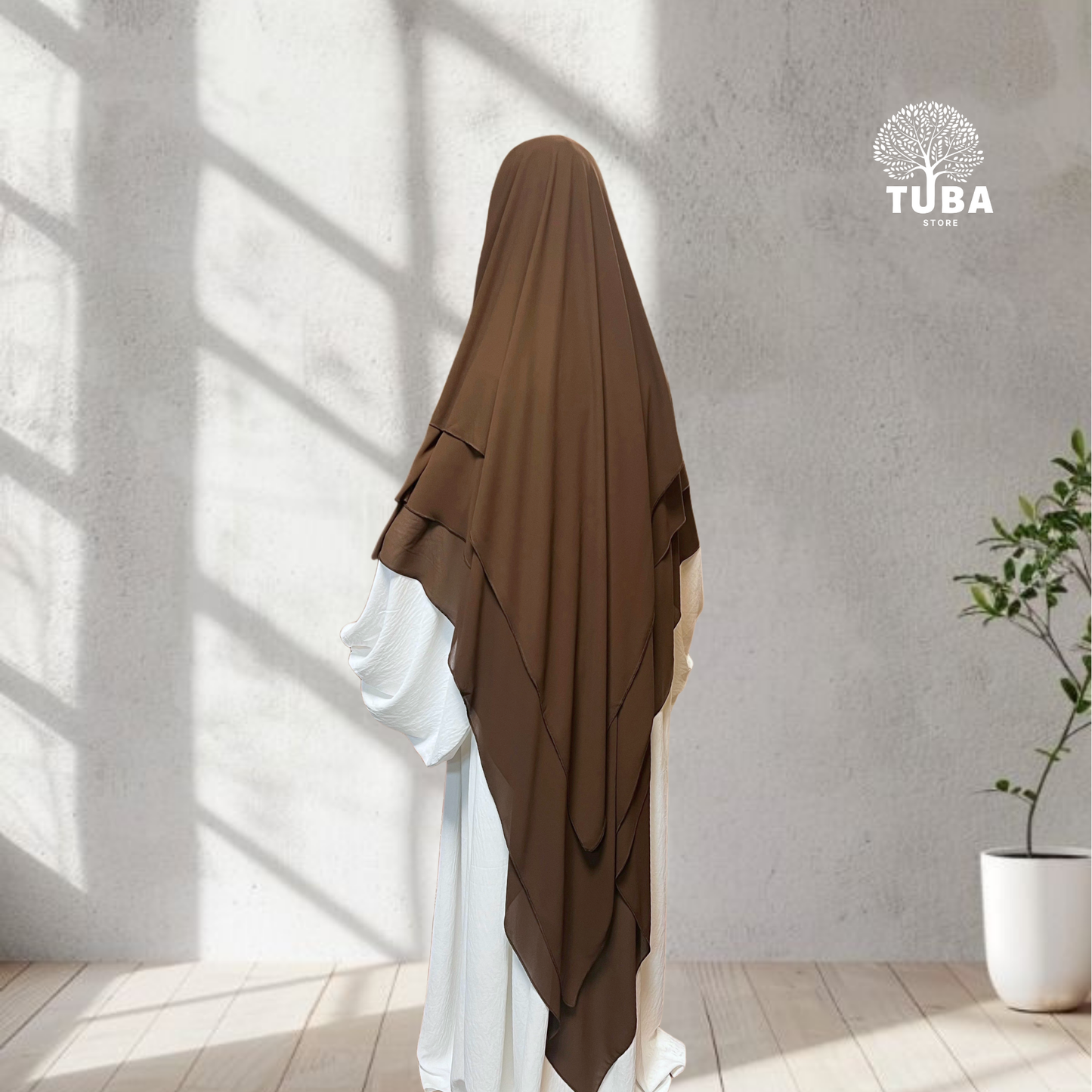 Premium Chiffon Khimar Maxi - dreilagig