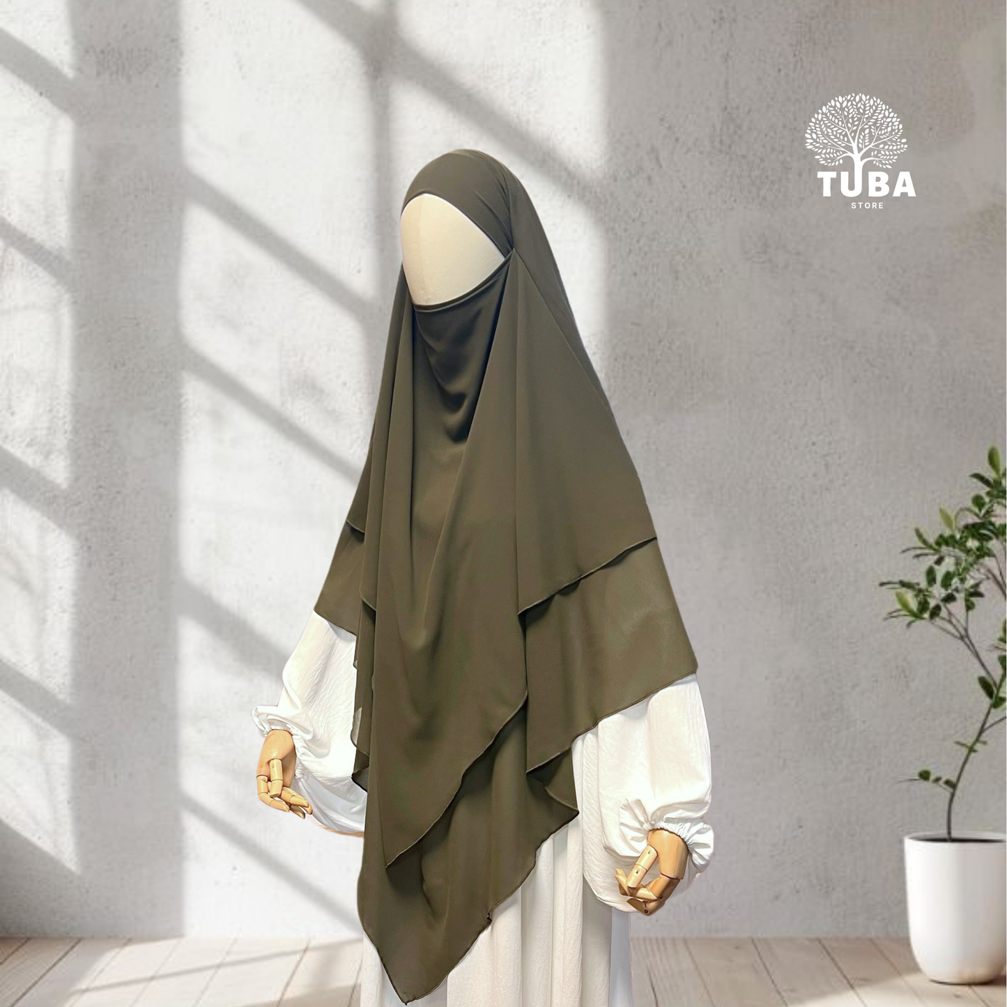 Premium Chiffon Khimar Maxi - dreilagig