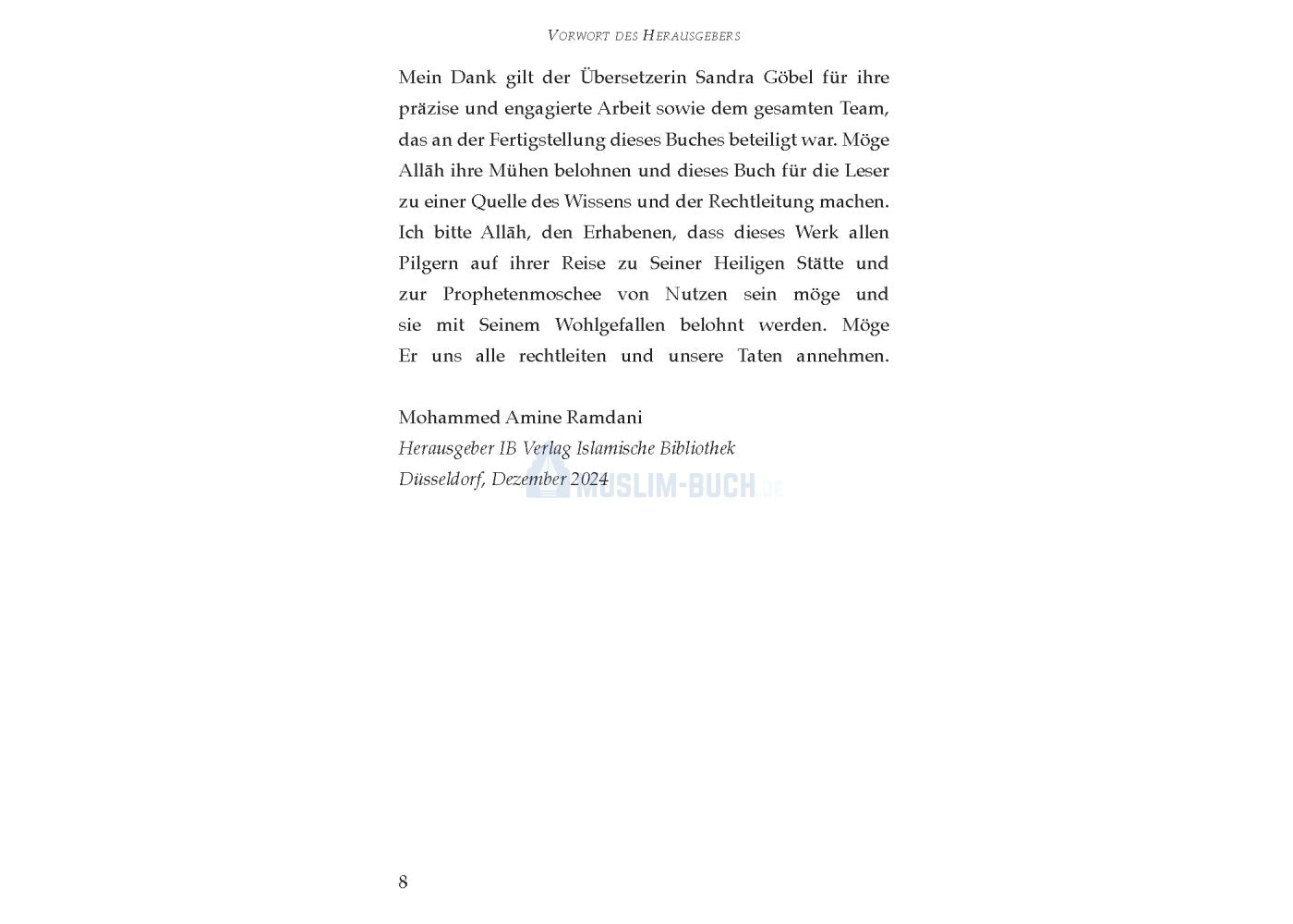 Die rituellen Abläufe von Hagg und Umra