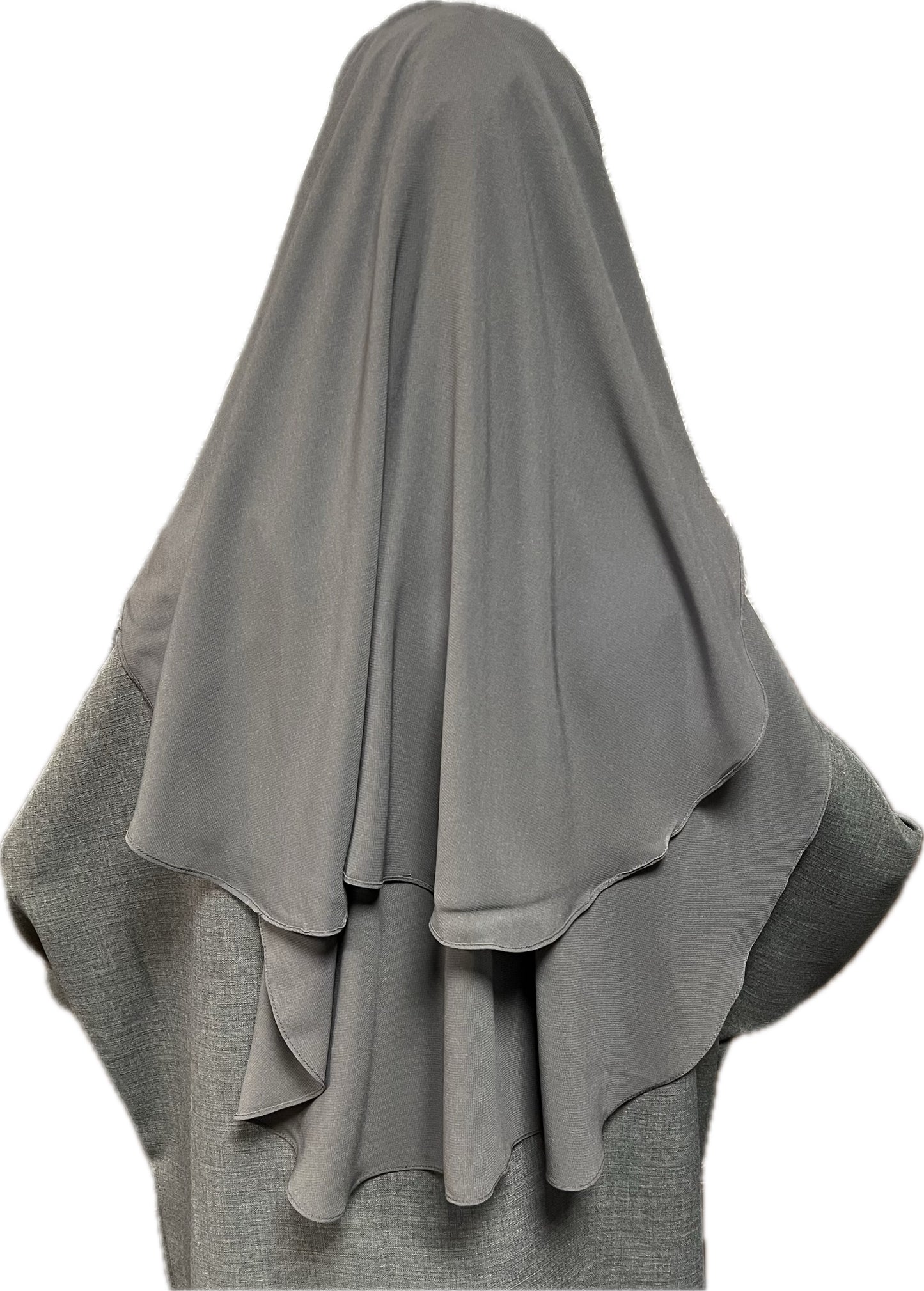 Niqab-Sitar 3 Lagig - mit Klappe/Steg