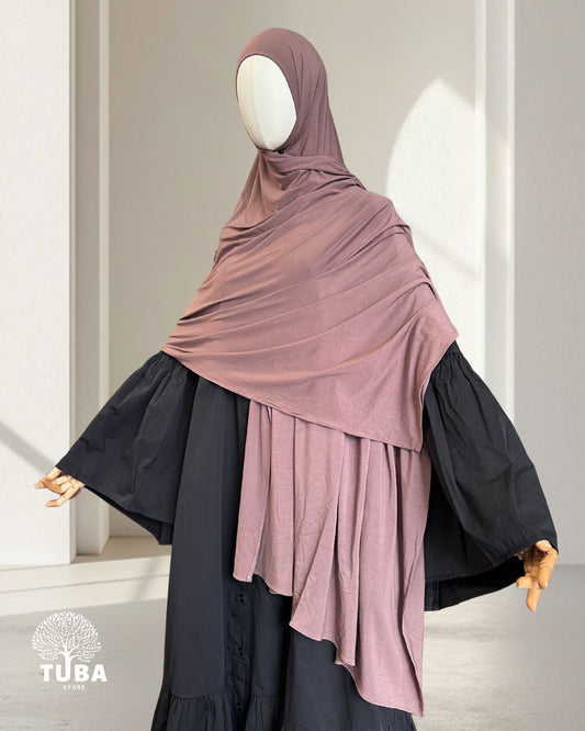 Bamboo Jersey Hijab - 93% Bambus