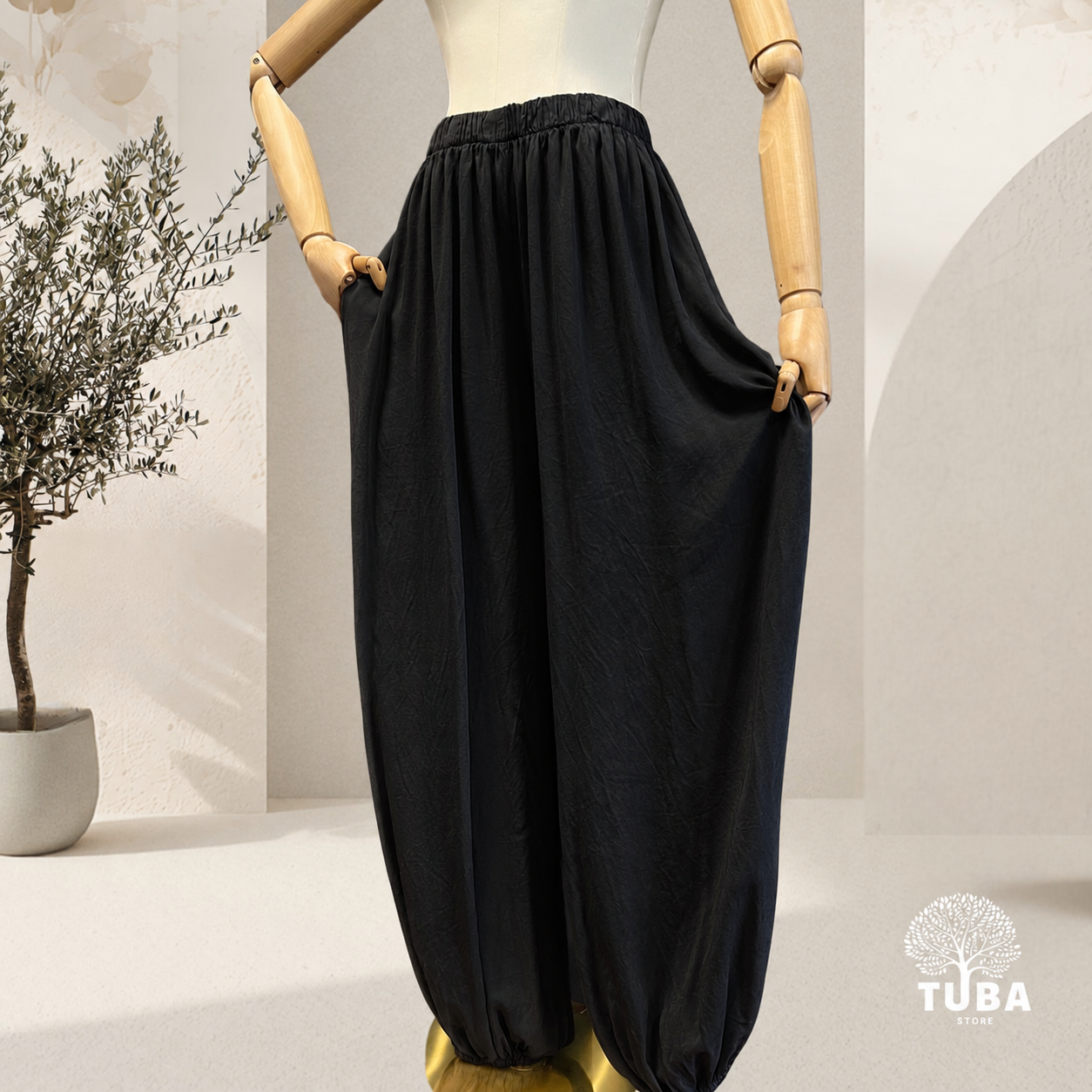 Sunnah Haremshose für Damen - 100% Lyocell