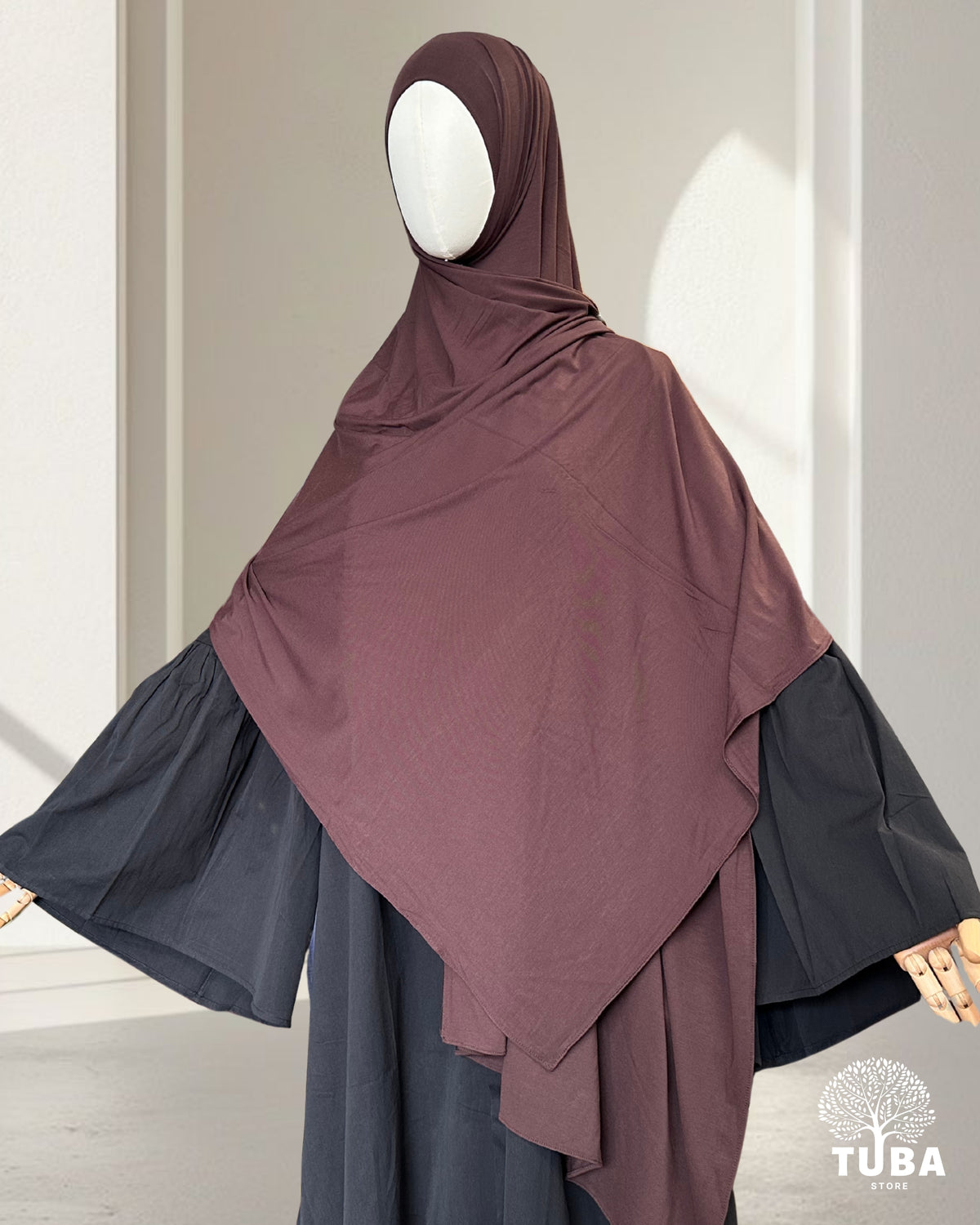 Bamboo Jersey Hijab - 93% Bambus