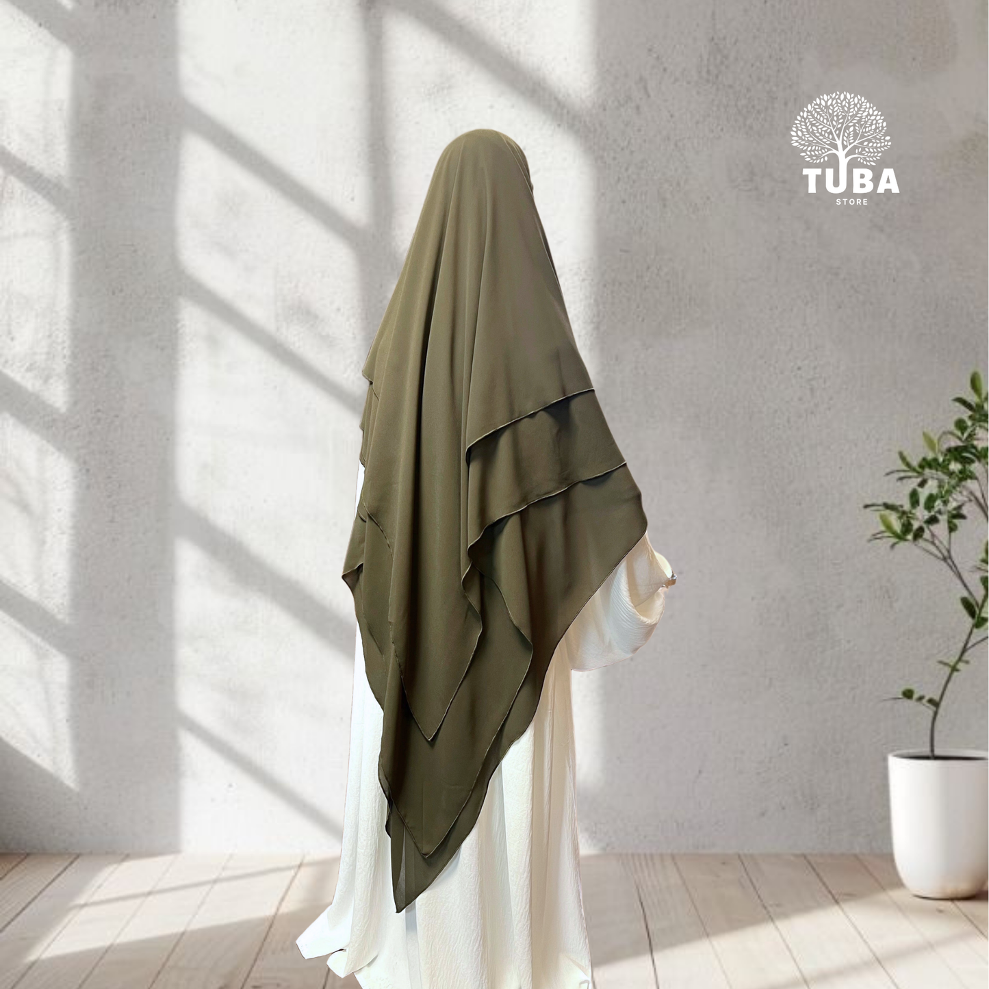 Premium Chiffon Khimar Maxi - dreilagig