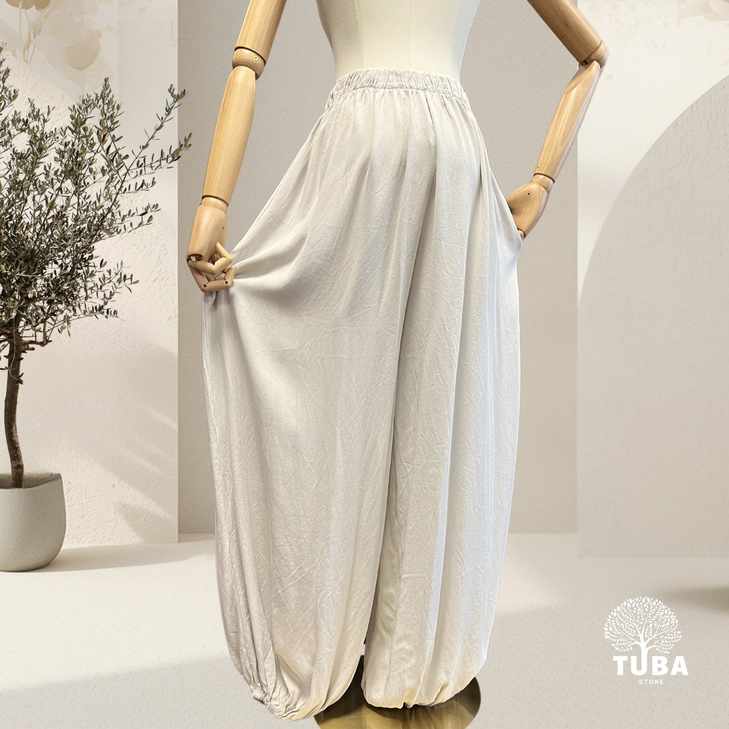 Sunnah Haremshose für Damen - 100% Lyocell