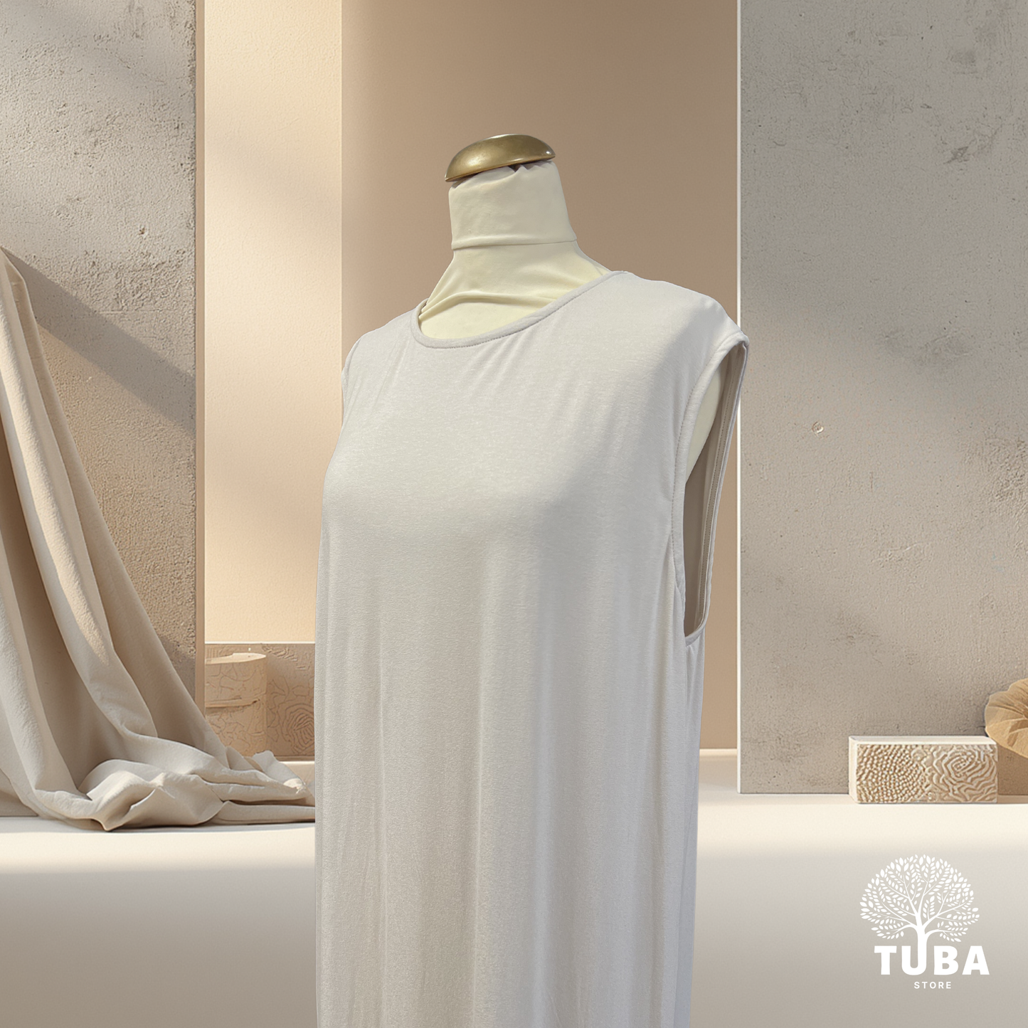 Viskose Unterkleid - 100% Atmungsaktiv