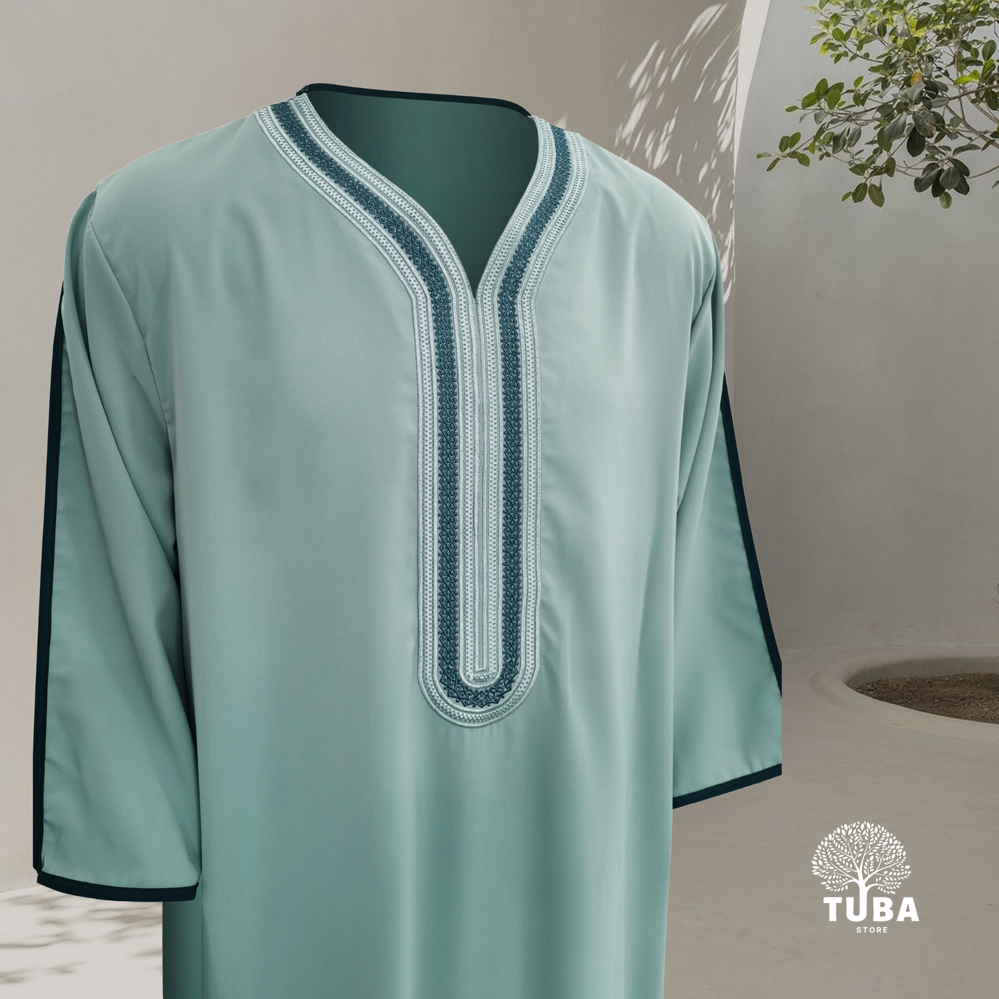 Jalabiya/Djellaba/Thobe - Traditionelles Arabisches Kleid | Mint