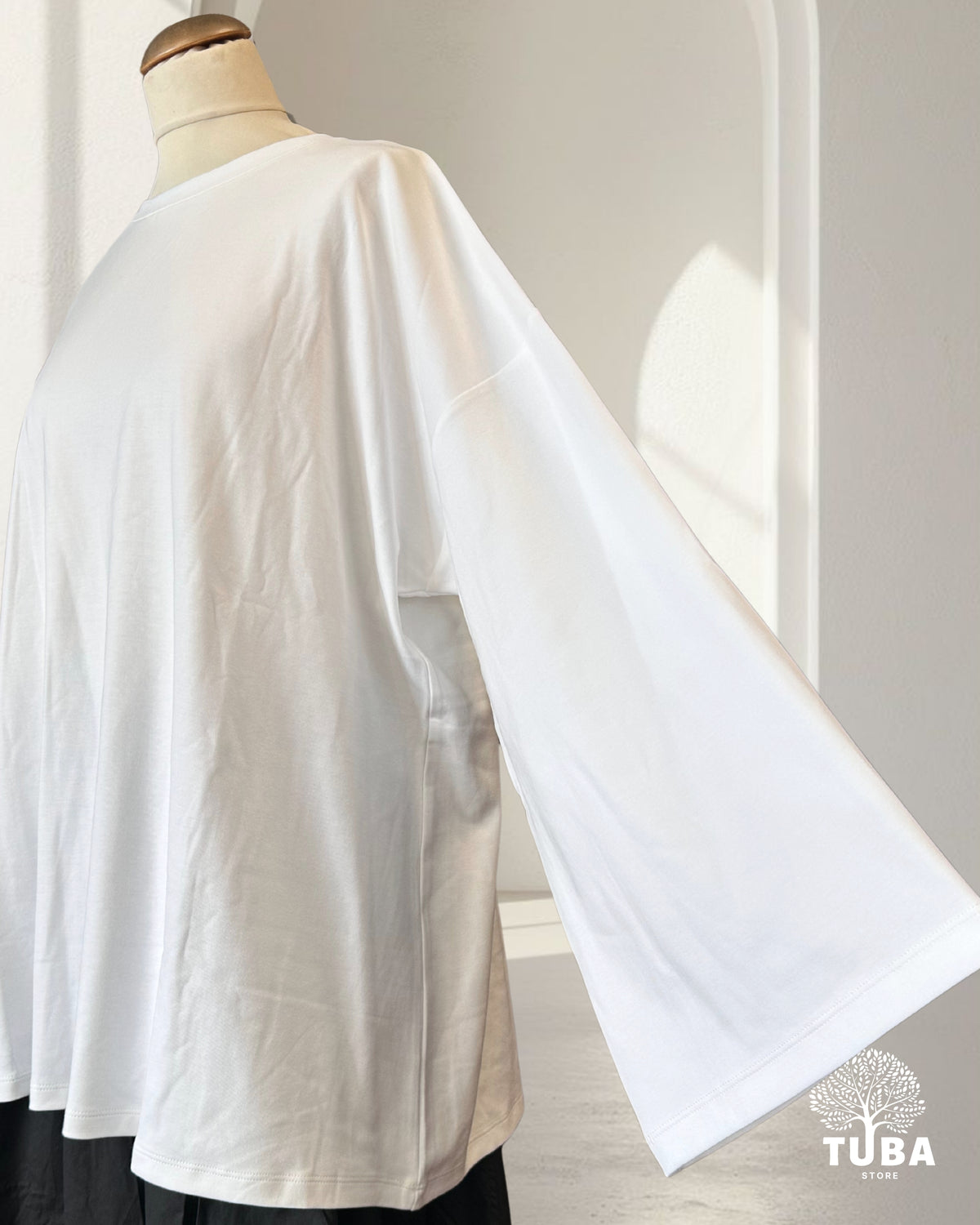 NAHLA Premium Jersey Cotton Oversize Longsleeve