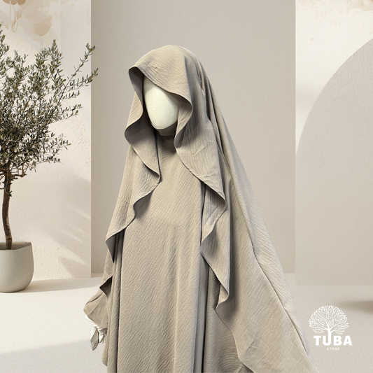 Hawa Butterfly Jazz Maxi Khimar | 100% bedeckend