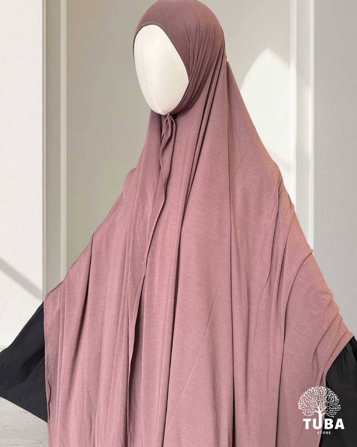 Bamboo Jersey Hijab - 93% Bambus