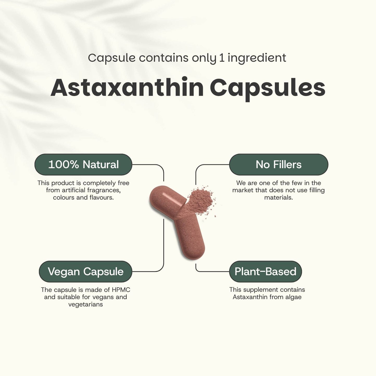 Astaxanthin Kapseln 8 mg - 60 Kapseln