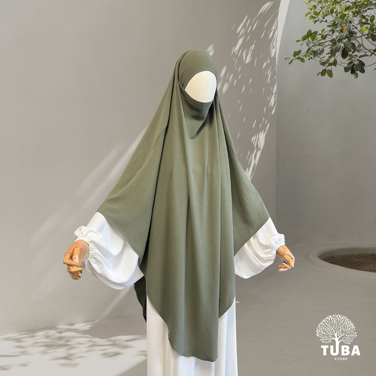 Einlagiger Premium Khimar Maxi - Jazz