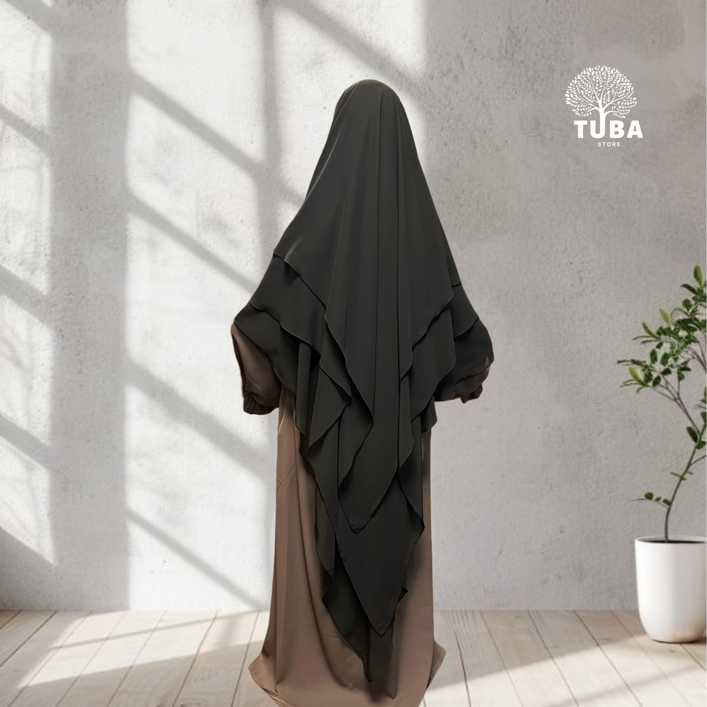 Premium Chiffon Khimar Maxi - dreilagig