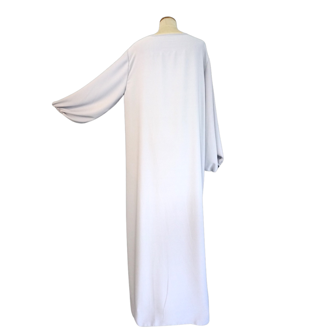 Abaya mit Puffärmel - Medina-Seide