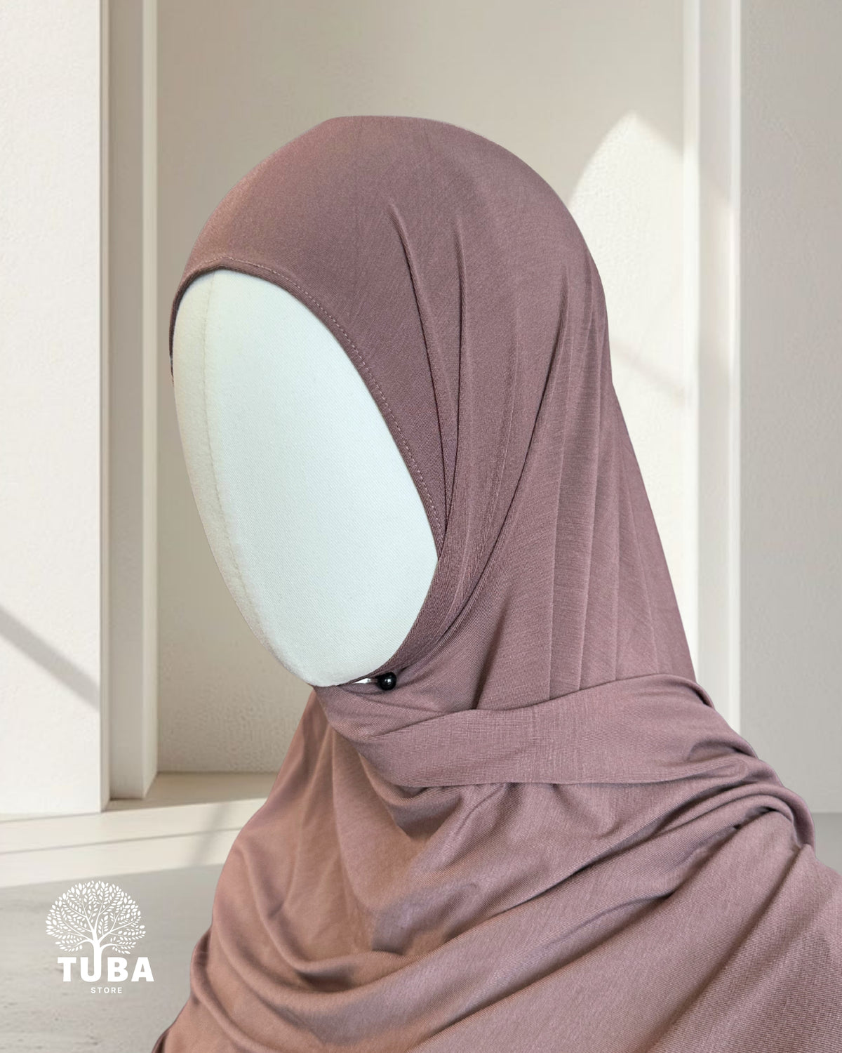 Bamboo Jersey Hijab - 93% Bambus