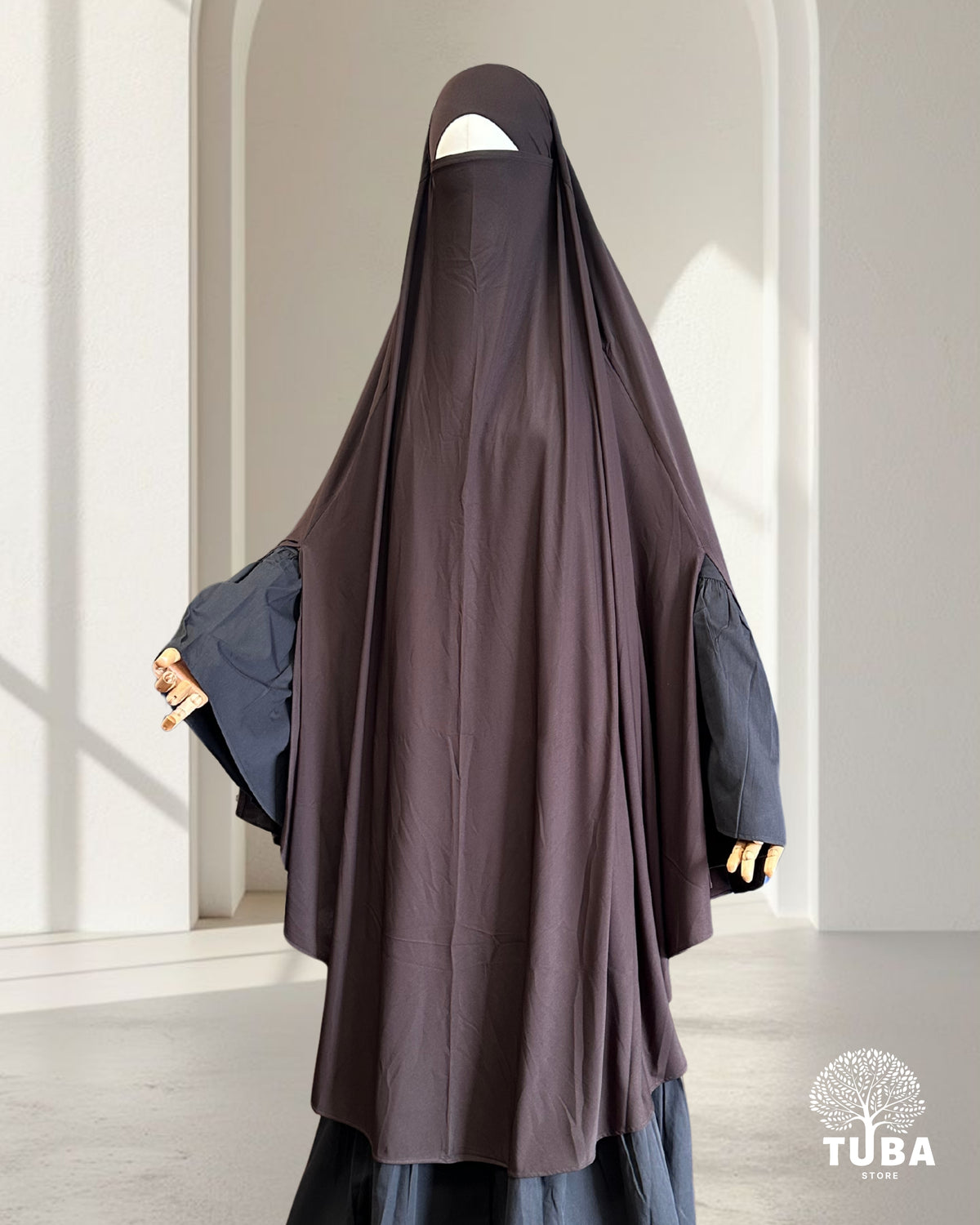 FIRDAUS XL Premium Jersey Khimar