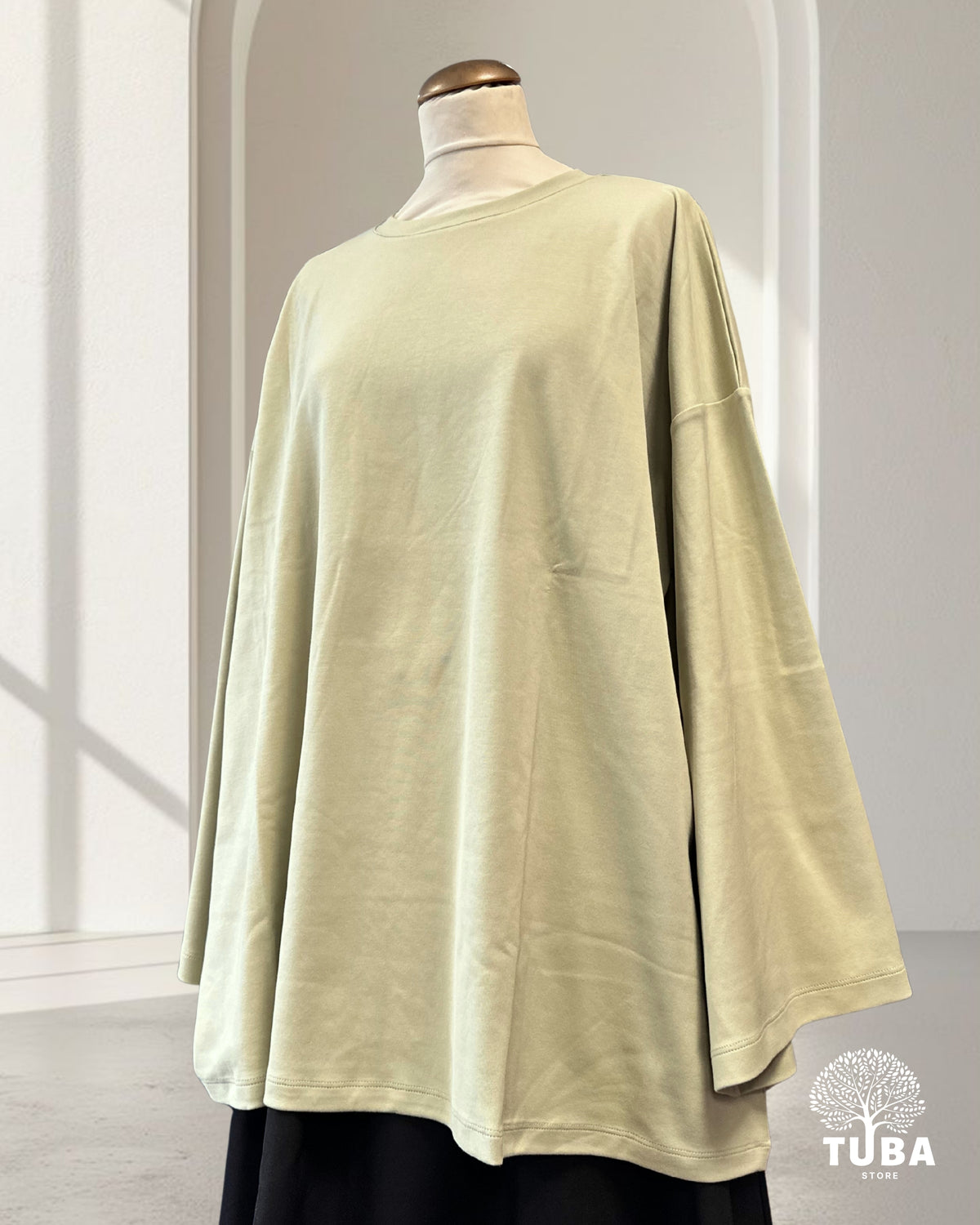 NAHLA Premium Jersey Cotton Oversize Longsleeve
