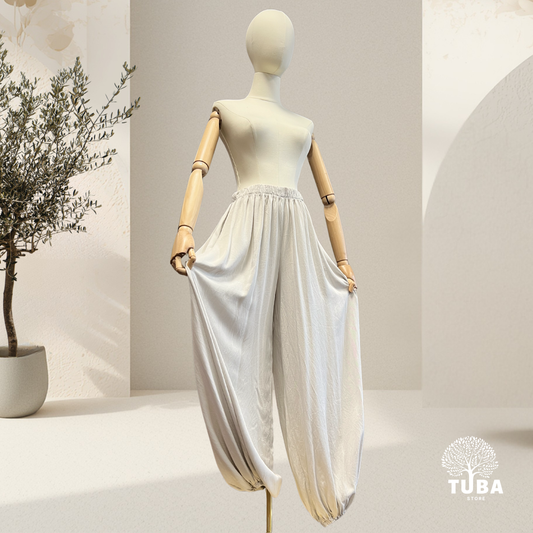 Sunnah Haremshose für Damen - 100% Tencel
