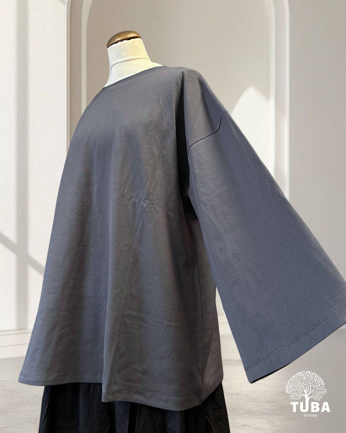 NAHLA Premium Jersey Cotton Oversize Longsleeve