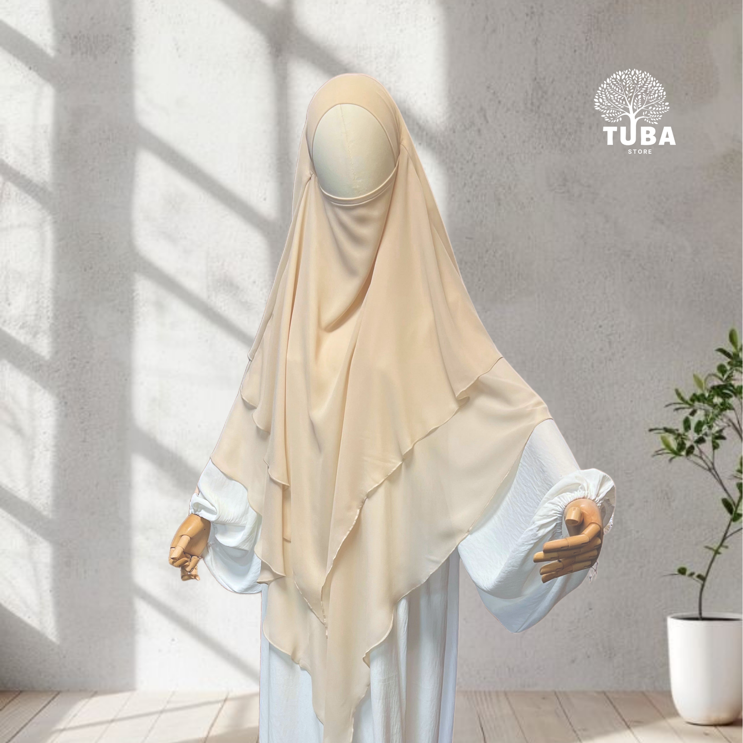 Premium Chiffon Khimar Maxi - dreilagig