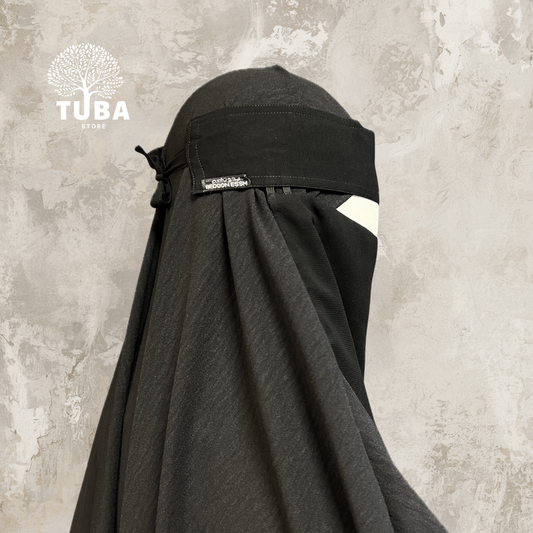 Bedoom Essm Saudi Niqab - Pull-down