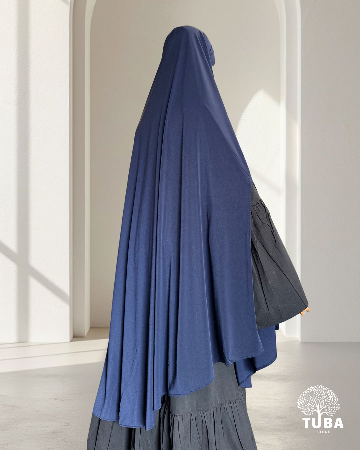 FIRDAUS XL Premium Jersey Khimar