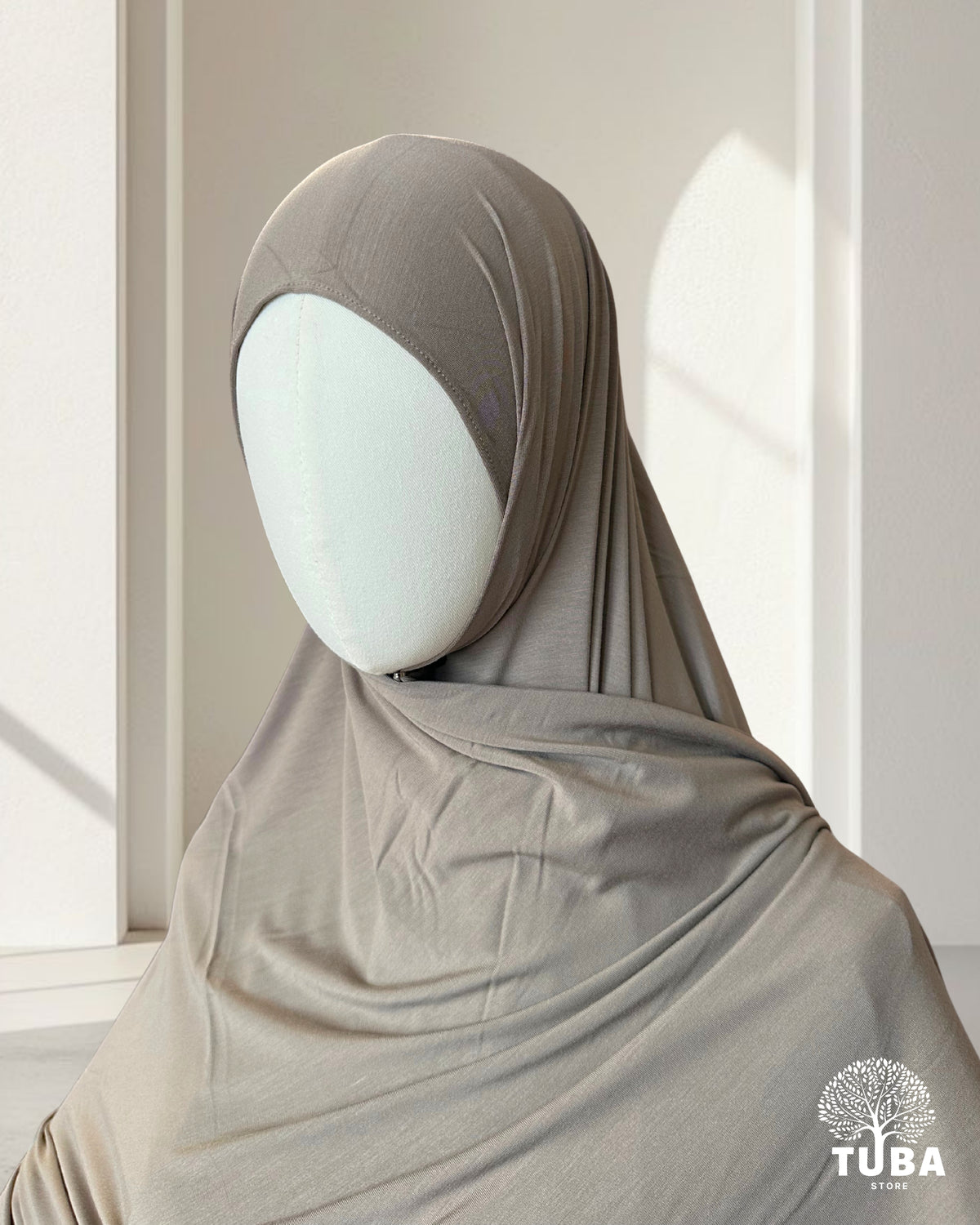 Bamboo Jersey Hijab - 93% Bambus