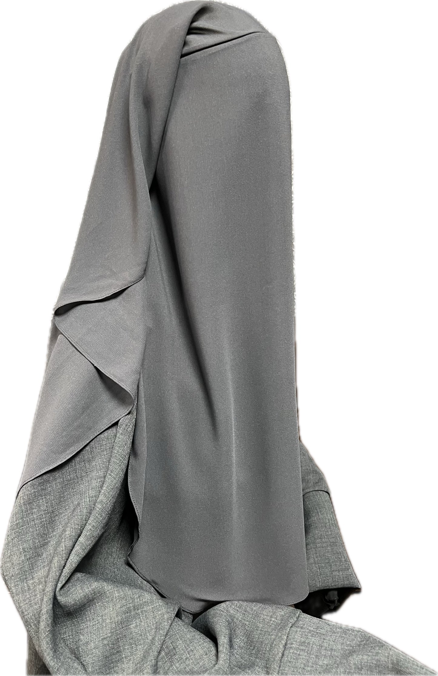 Niqab-Sitar 3 Lagig - mit Klappe/Steg