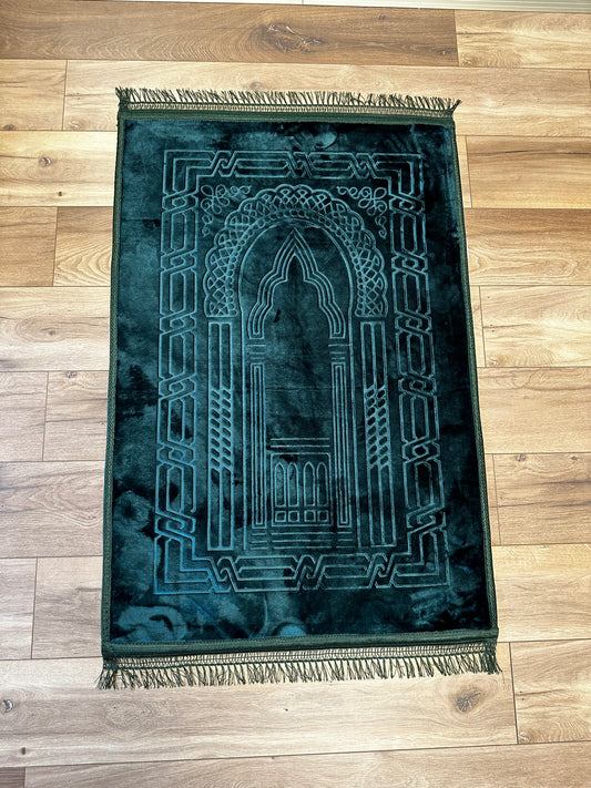 Gebetsteppich Smaragdgrün