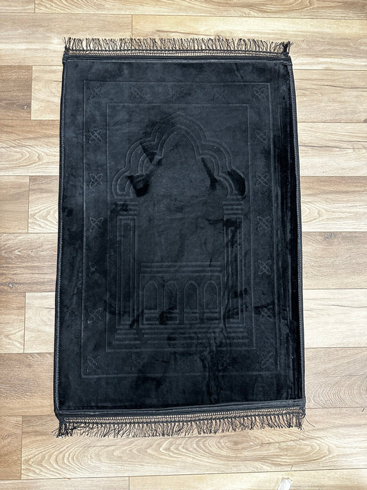 Gebetsteppich Schwarz