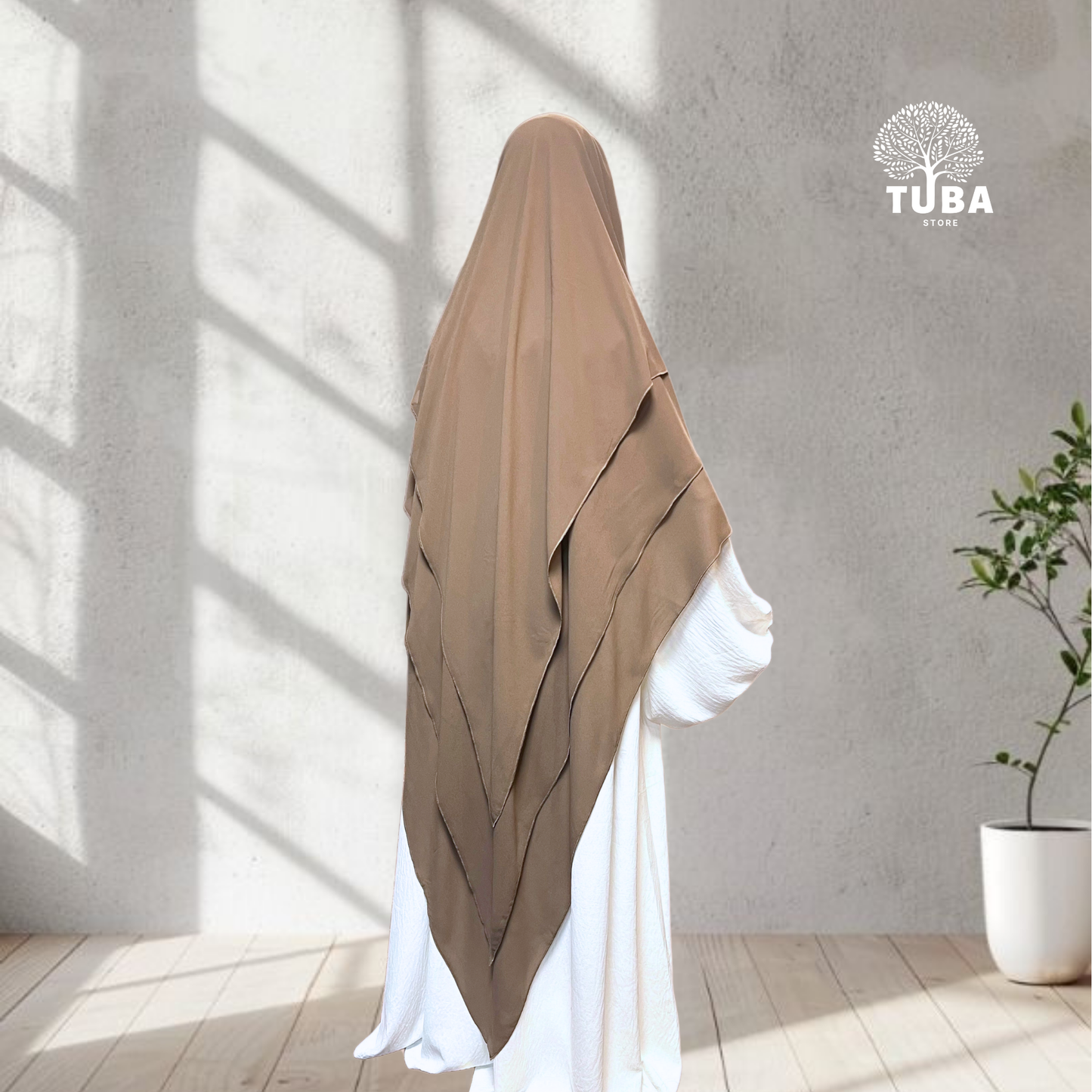 Premium Chiffon Khimar Maxi - dreilagig