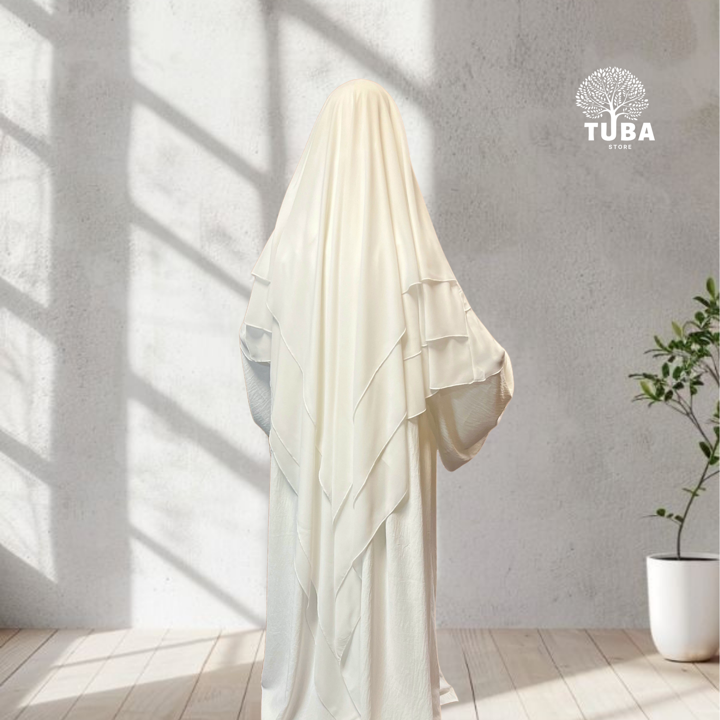 Premium Chiffon Khimar Maxi - dreilagig