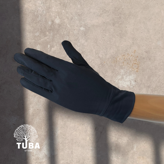 Touch Handschuhe mit Fingeröffnung & Noppen (kühlend)