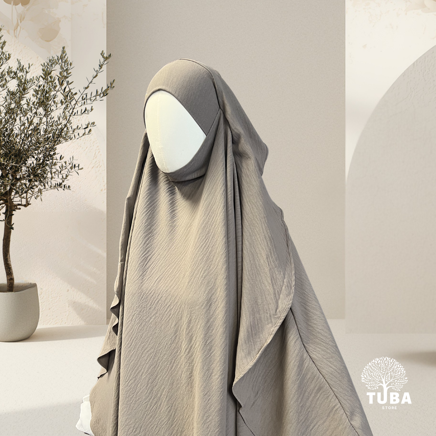 Hawa Butterfly Jazz Maxi Khimar | 100% bedeckend