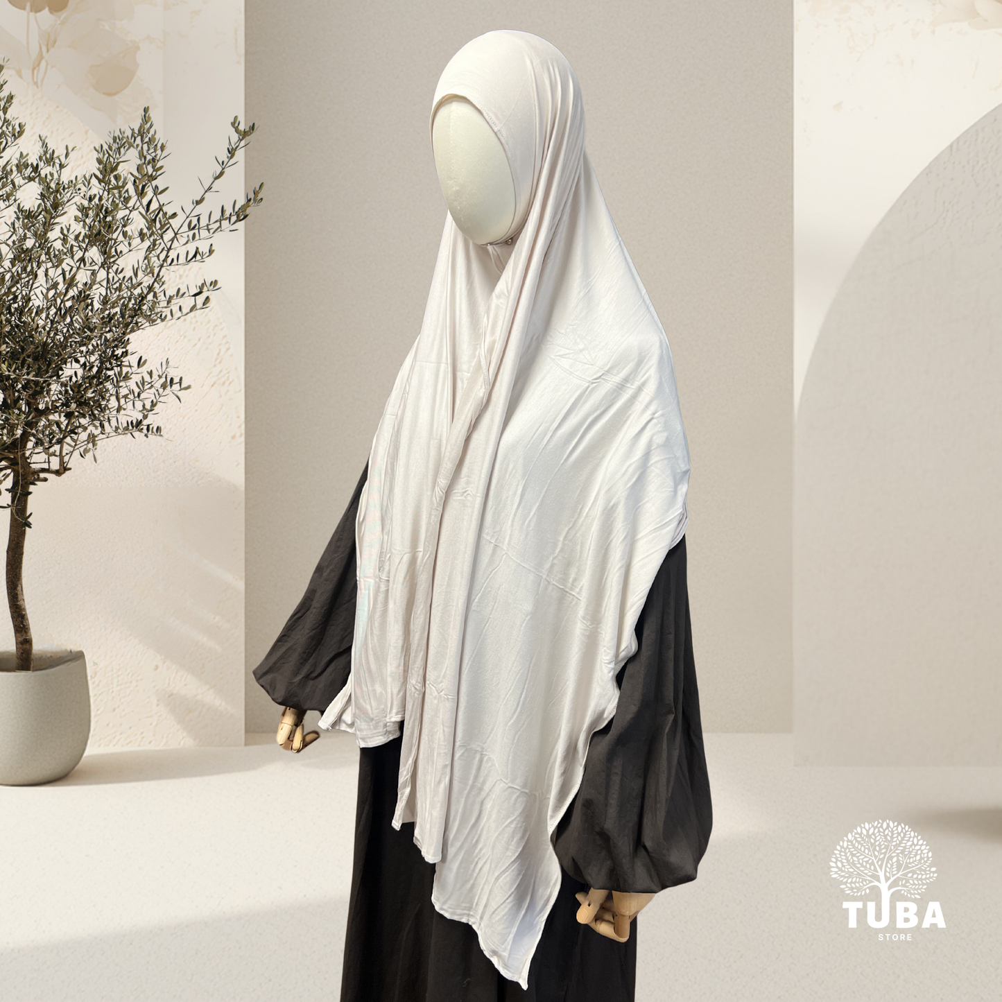 Huda Soft Viscose Jersey Hijab - 90% Viskose