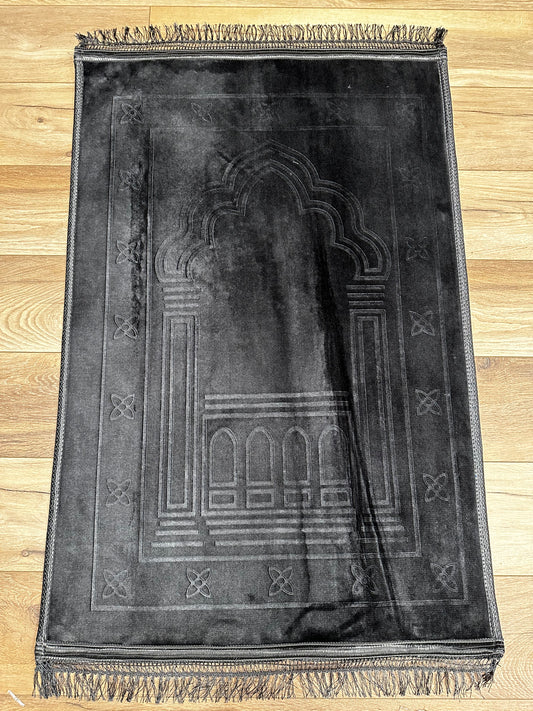 Gebetsteppich Dunkelgrau