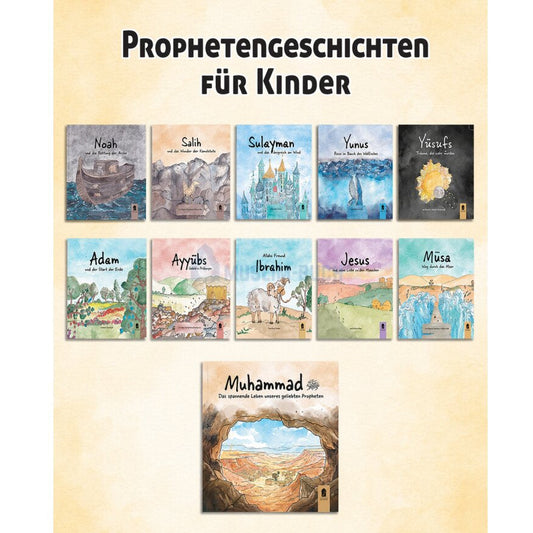 Prophetengeschichten für Kinder 11er Sparset - von Adam bis Muhammad ﷺ