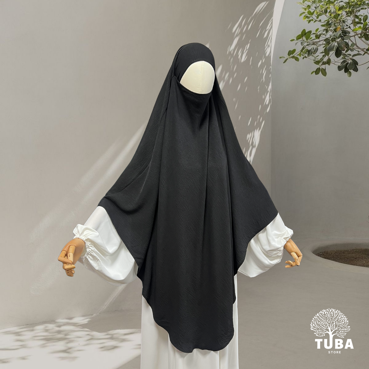 Einlagiger Premium Khimar Maxi - Jazz